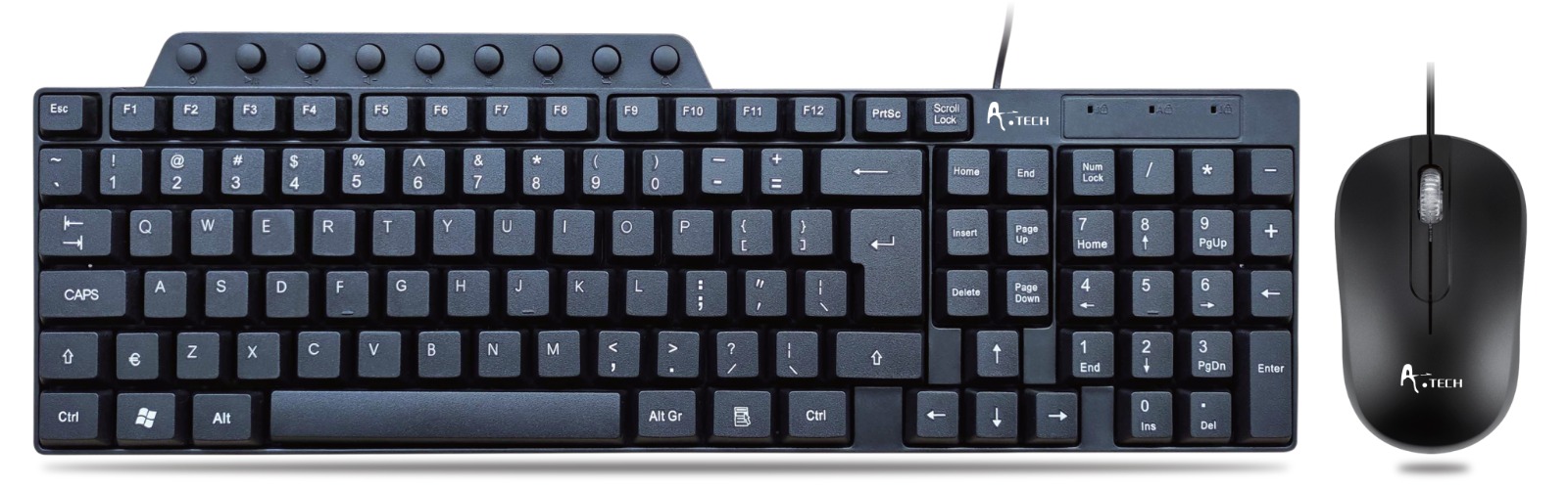 A.TECH KEYBOARD & MOUSE KB8801M WIRED COMBO